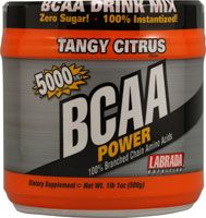 Labrada BCAA Power Tangy Citrus -- 5000 mg - 500 g